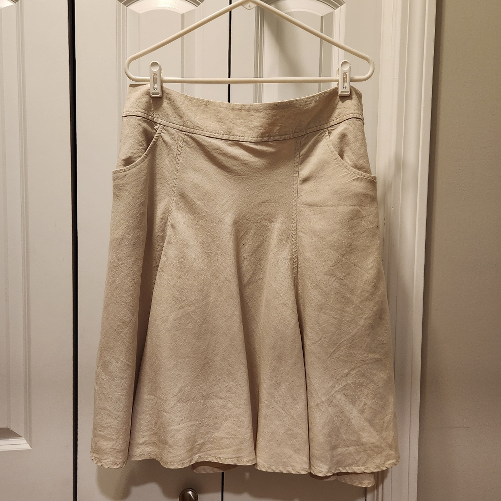 Womens J Jill Skirt with Pockets Size 14